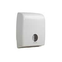 Toiletpapierdispenser bulkpack, duo wit