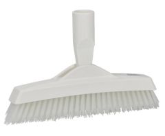 Voegenborstel, flexibele nek, extra hard vezels, 225 x 35 x 90 mm, wit