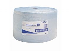L30 Poetsrol. 3 laags, blauw. 33 x 38 cm. 750 vel, 1 rol.