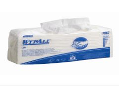 X70 hydroknit proman. 1 laags, wit. 38 x 42 cm, 6 x 70 vel