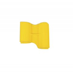 Steel clip tbv hotelstofblik, geel