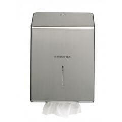 Handdoekdispenser RVS, interfolded