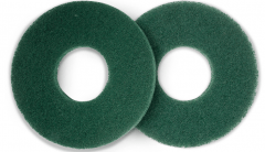 NuPad groen (zwaarschrobben) 9 inch/225mm, 10 stuks