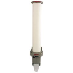 Dispenser 65 cm met doseerknop tbv 100 bekers