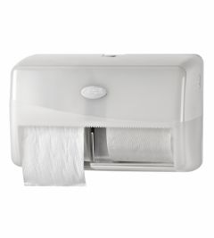 Pearl White, toiletpapierdispenser traditioneel duo