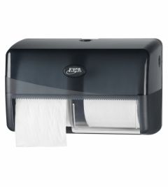 Pearl Black, toiletpapierdispenser traditioneel duo