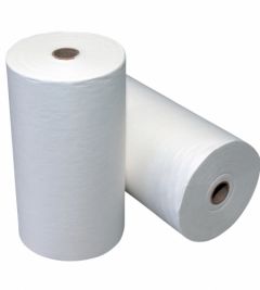 Dudley Nonwoven. 1 laags, wit. 23 cm x 40 meter. 6 rol
