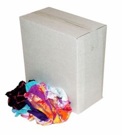 Dunne bonte tricot lappen, 10 kilo