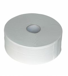 Maxi Jumbo. 2 laags, wit cell. 380 meter, kern 6cm. 6 rol