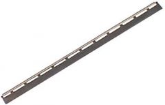 Rail met rubber, 45 cm, per stuk