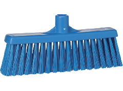 Rechte veger, medium, 300 x 140 x 50 mm, blauw
