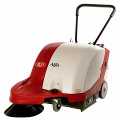 Veeg-zuigmachine 12V-80aH batterij, ingebouwde lader