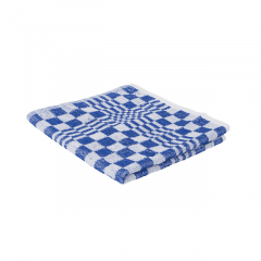 Handdoek ruitje 50 x 50 cm., 3 stuks
