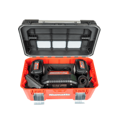NX 300 opbergkoffer compleet 2 x Lithium-ion batterij t.b.v. Numatic machines