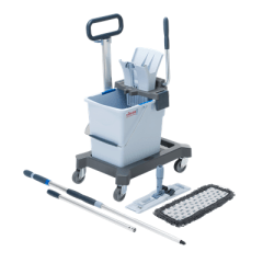 Vileda ultra speed pro Starterkit Single incl. telesteel. 25 liter