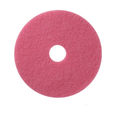 NuPad roze (schrobben), 9 inch/225mm, 10 stuks