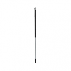 OrangeBrush ergonomisch aluminium steel, zwart.1500 x 30mm