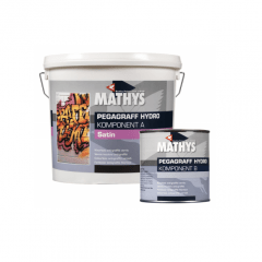 Anti graffiti vernis waterbasis incl. harder, 2,5 liter