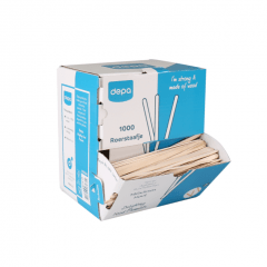 Depa roerstaafjes 14cm, 1000 stuks