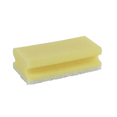 Geel/wit met handgreep, 140x70x42mm, 10 stuks