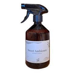 Interieurspray vanille, bloemen, en amber,  500 ml