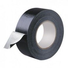 Ductape Zwart, 50mm x 50 meter, 1 stuk