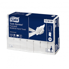 H2 Multifolded Oplosbaar. Advanced. 2 laags, wit. 21.3 x 24cm. 4200stuks