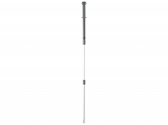 Aluminium telescoopsteel 58-140cm, Ergo-top. click-fit aansluiting