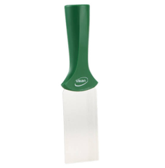 RVS handschraper schroefdraad, 205 x 50 mm, groen