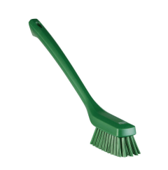 Smalle borstel lange steel, harde vezels, 420 x 46 x 110mm, groen