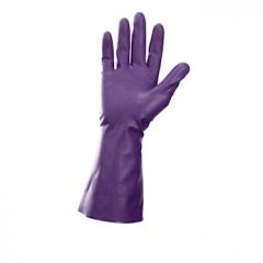 Purple Nitrile, chemical Resistant, G80, 12 stuks, maat 9/L