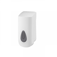 Zeepdispenser, 900 ml navulbaar, wit, kunststof, PQSoap