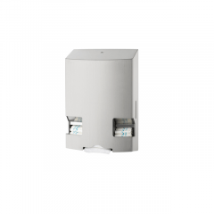 Tampon- en maandverbanddispenser RVS afpc Sustain Line