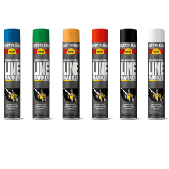 Lijnenverf 750 ml. groen