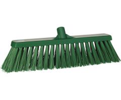 Bezem hard, 530 x 175 x 90 mm, groen
