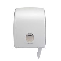 Toiletpapierdispenser mini jumbo enkel, wit