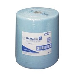 L10 Poetsrol. 1 laags, blauw. 33 x 38 cm. 1000 vel, 1 rol