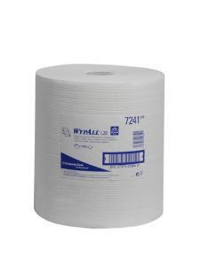L10 Poetsrol. 1 laags, wit. 33 x 38 cm. 1000 vel, 1 rol