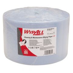 L20 Poetsrol. 2 laags, blauw. 38 x 23cm, 1000 vel. 1 rol
