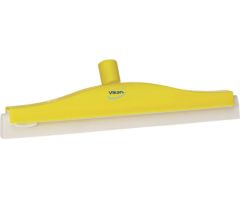Klassieke vloertrekker, flexibele nek, 40 cm, geel