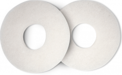 NuPad wit, 9 inch/225mm, 10 stuks