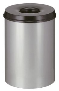 Vlamdovende papierbak, 30 liter, 47cm hoog