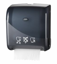 Pearl Black, Handdoekroldispenser, Autocut Euro Matic