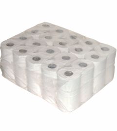 Toiletpapier. Super Tissue. 2 laags, wit. 400 vel, 40 rollen