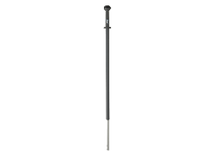 Telescoopsteel 105-170cm. ergo-top, click-fit