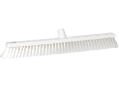 Vloerveger zacht, 610 x 132 x 55 mm, wit