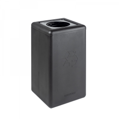 Zwart/grijs Afvalbak BrickBin 65 liter