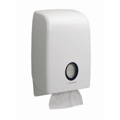 Handdoekdispenser wit, interfolded