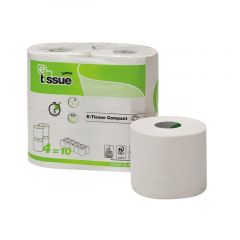 E-tissue Toiletpapier 2 laags. 30meter. 40 rol