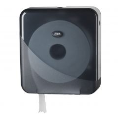 Pearl Black, toiletpapierdispenser maxi jumbo enkel